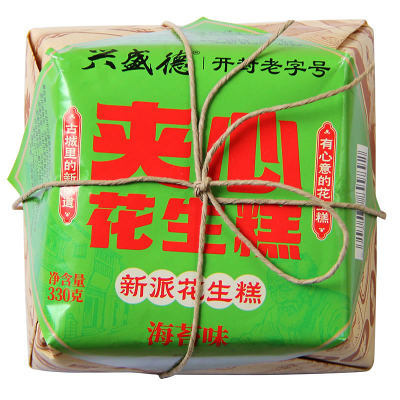 新派花生糕330克海苔味